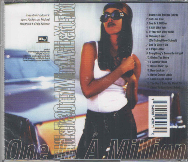 Aaliyah : One In A Million (CD, Album, RE)