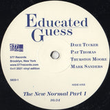 Dave Tucker (2), Pat Thomas, Thurston Moore, Mark Sanders : Educated Guess Vol. 1 (LP)