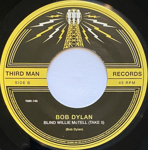 Bob Dylan : Blind Willie McTell (7", Single)