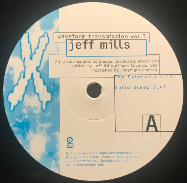 Jeff Mills : Waveform Transmission Vol. 3 (2x12", Album, RE)