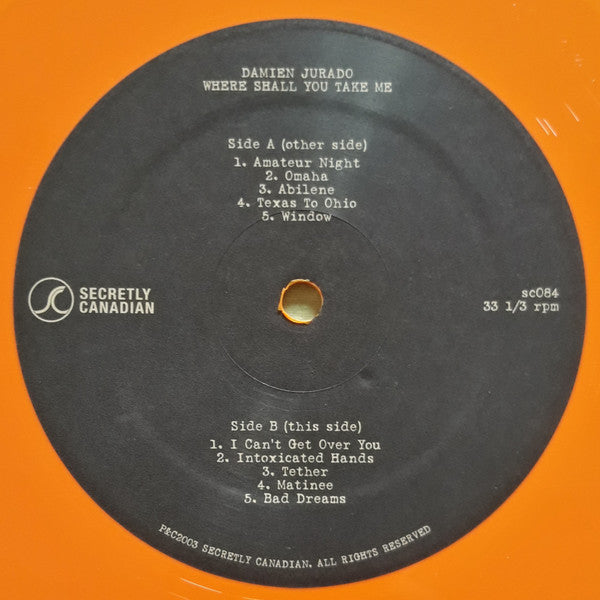 Damien Jurado : Where Shall You Take Me?  (LP, Album, Ltd, RE, Opa)