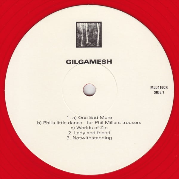 Gilgamesh (2) : Gilgamesh (LP, Album, RE, Red)