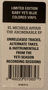 El Michels Affair : The Abominable EP (LP, Album, EP, Ltd, Blu)
