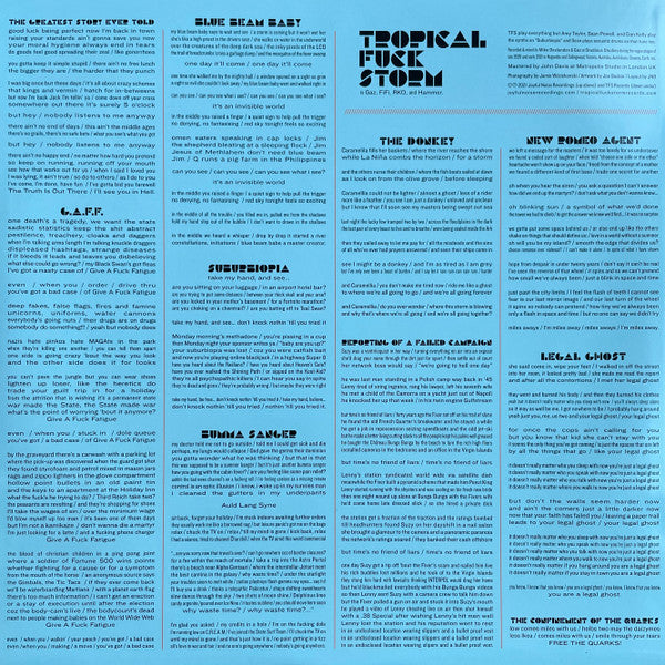 Tropical Fuck Storm : Deep States (LP, Album, Ora)