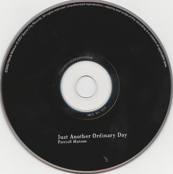 Patrick Watson (2) : Just Another Ordinary Day (CD, Album, RE, Dig)