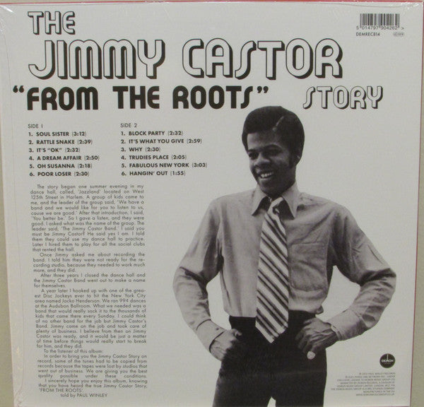 Jimmy Castor : The Jimmy Castor Story "From The Roots" (LP, Album, RE)