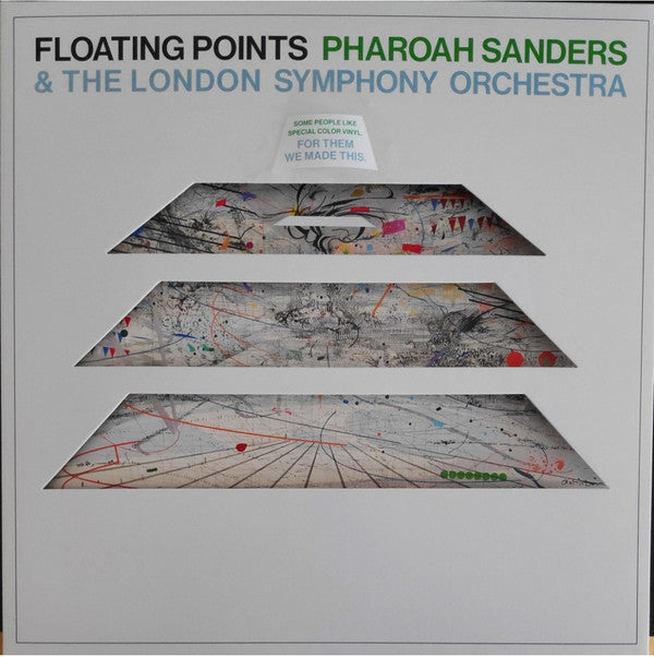 Floating Points, Pharoah Sanders & The London Symphony Orchestra : Promises (LP, Album, RE, S/Edition, Mar)