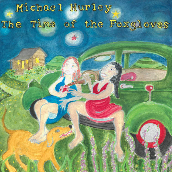 Michael Hurley : The Time Of The Foxgloves (LP, Album)