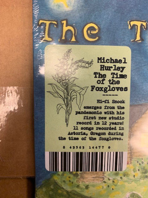 Michael Hurley : The Time Of The Foxgloves (LP, Album)