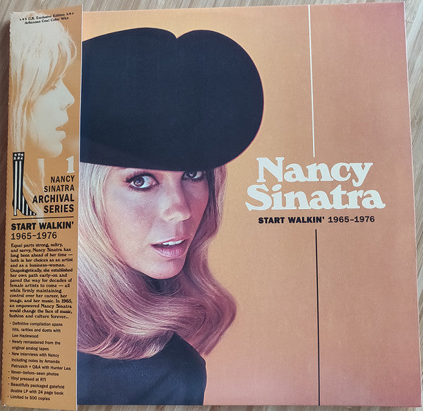 Nancy Sinatra : Start Walkin' 1965-1976 (2xLP, Comp, Ltd, RM, Cle)