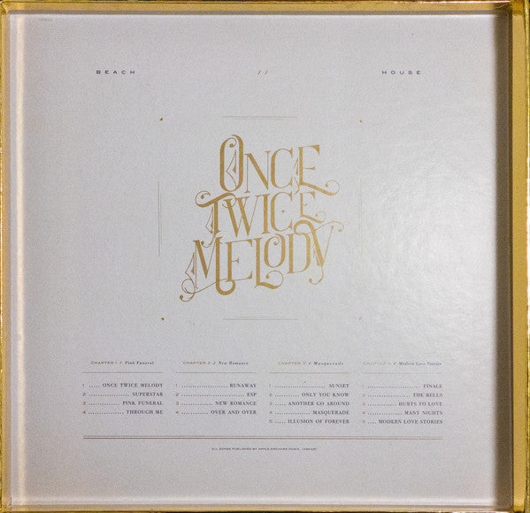 Beach House : Once Twice Melody (LP, Gol + LP, Cle + Box, Album, Ltd)