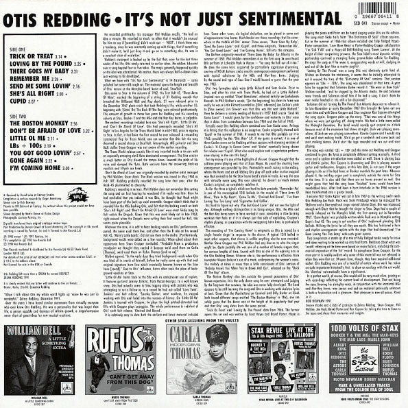 Otis Redding : It's Not Just Sentimental (LP, Blu)