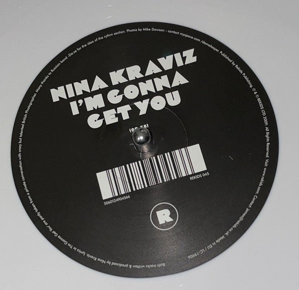 Nina Kraviz : Pain In The Ass (12", RP, Whi)