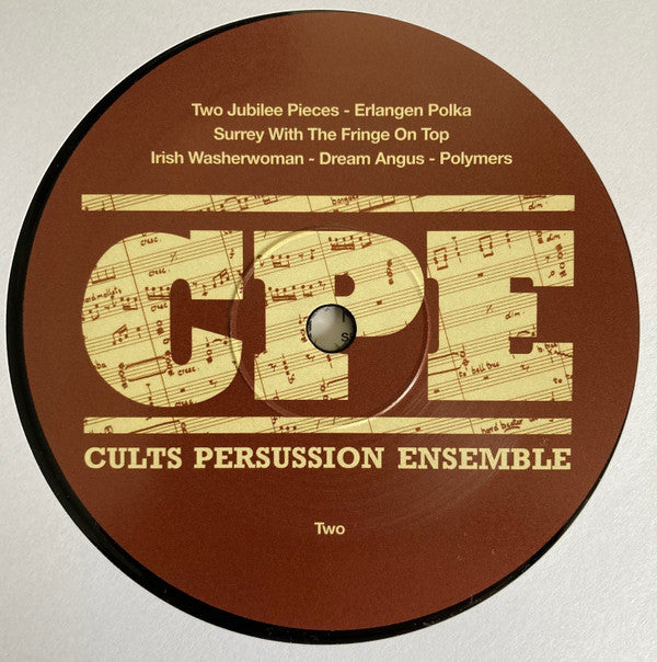 Cults Percussion Ensemble : Cults Percussion Ensemble (LP, Album, RE, RP)