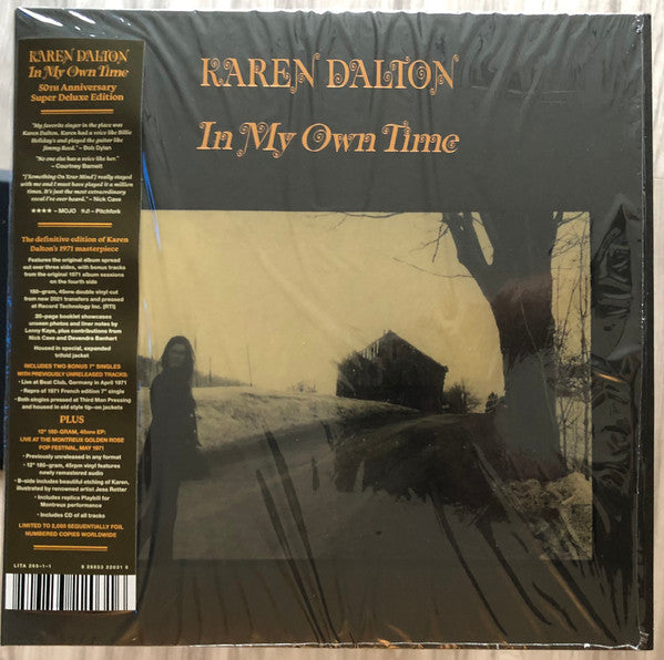 Karen Dalton : In My Own Time (2xLP, RE + 12", EP, Etch + 2x7" + CD, Album, RE + )