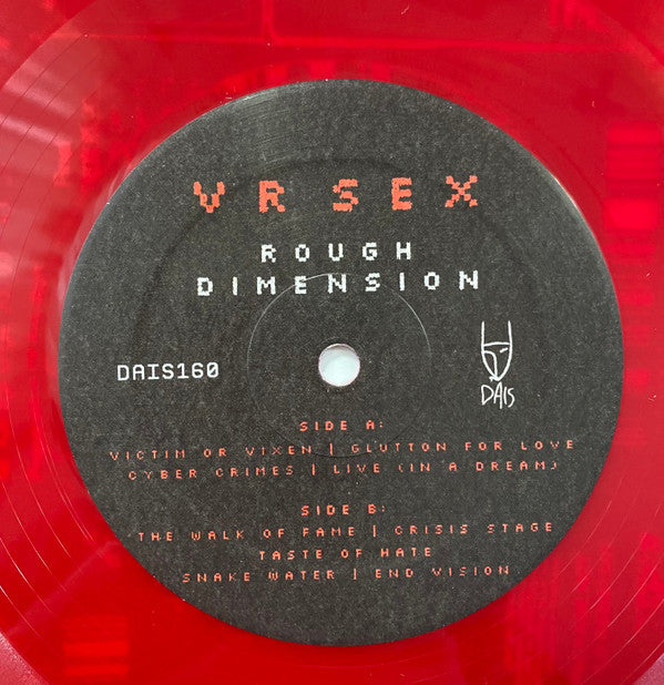 VR Sex : Rough Dimension (LP, Ltd, Red)