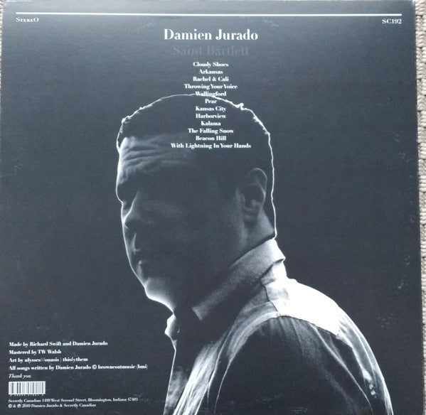 Damien Jurado : Saint Bartlett (LP, Album)