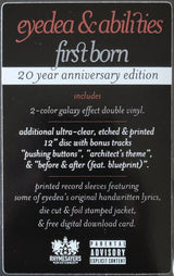 Eyedea & Abilities : First Born  (2xLP, Album, RE, Gal + 12", Etch, Cle + S/Edition)