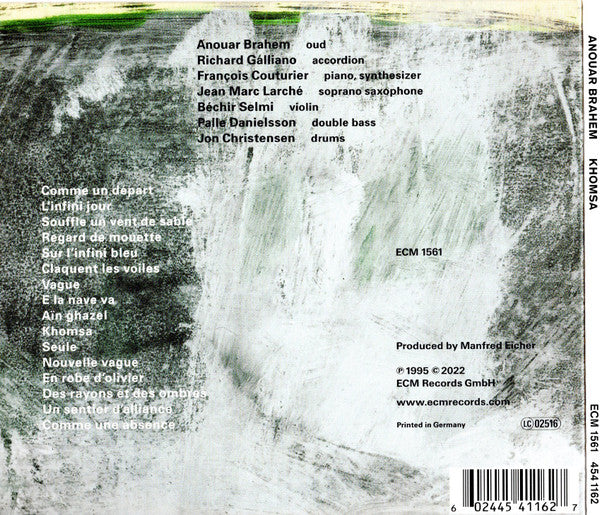 Anouar Brahem : Khomsa (CD, Album, RE)