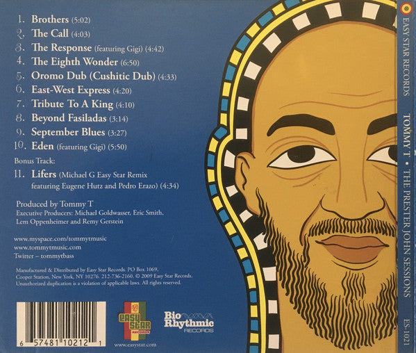 Tommy T* : The Prester John Sessions (CD, Album)