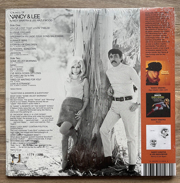 Nancy Sinatra & Lee Hazlewood : Nancy & Lee (LP, Album, Ltd, Num, RE, RM, Red)