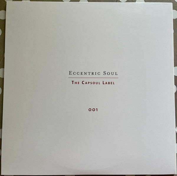 Various : Eccentric Soul: The Capsoul Label (2xLP, Comp, Met)