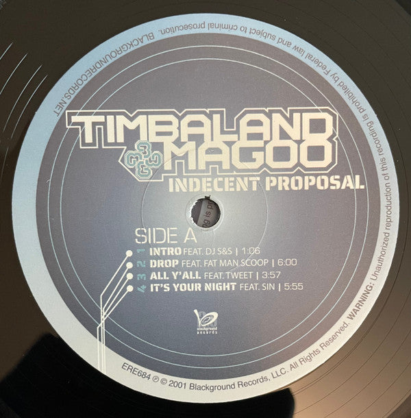 Timbaland & Magoo : Indecent Proposal (2xLP, Album, RE)