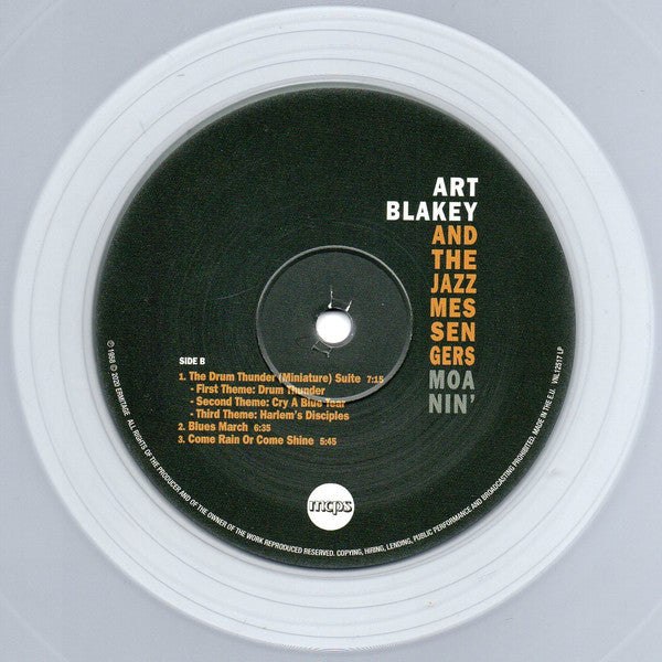 Art Blakey & The Jazz Messengers : Moanin' (LP, Album, Ltd, RE, Cle)