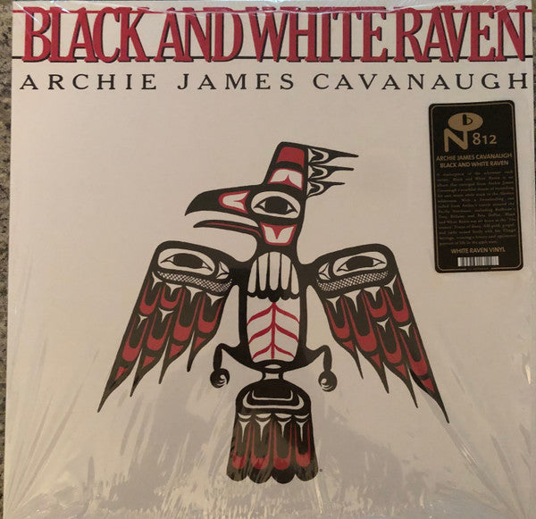 Archie James Cavanaugh : Black And White Raven (LP, Album, RE, Whi)