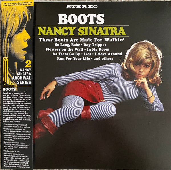 Nancy Sinatra : Boots (LP, Album, Ltd, RE, RM, Cle)