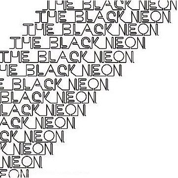 The Black Neon : Arts And Crafts (CD, Album)