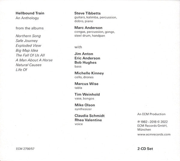 Steve Tibbetts : Hellbound Train (An Anthology) (2xCD, Album, Comp)