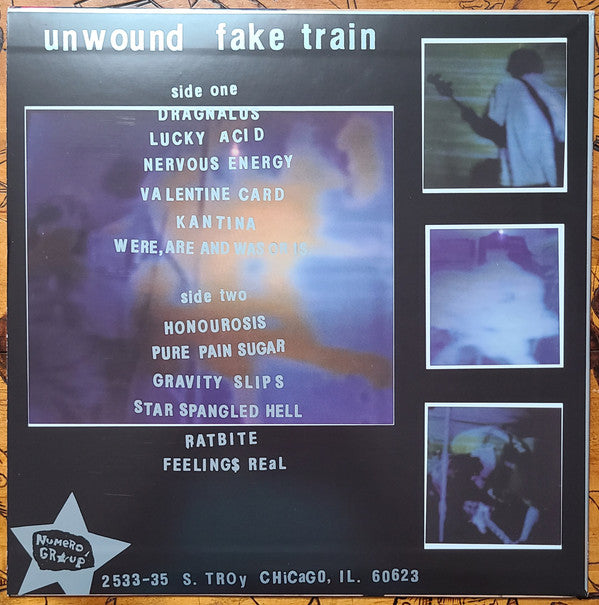 Unwound : Fake Train (LP, Album, RE, Sil)