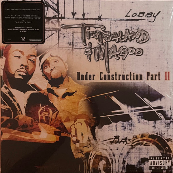 Timbaland & Magoo : Under Construction Part II (LP, Album, RE)