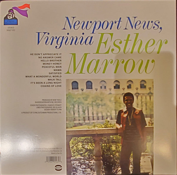 Esther Marrow : Newport News, Virginia (LP, Album, RE, Gat)