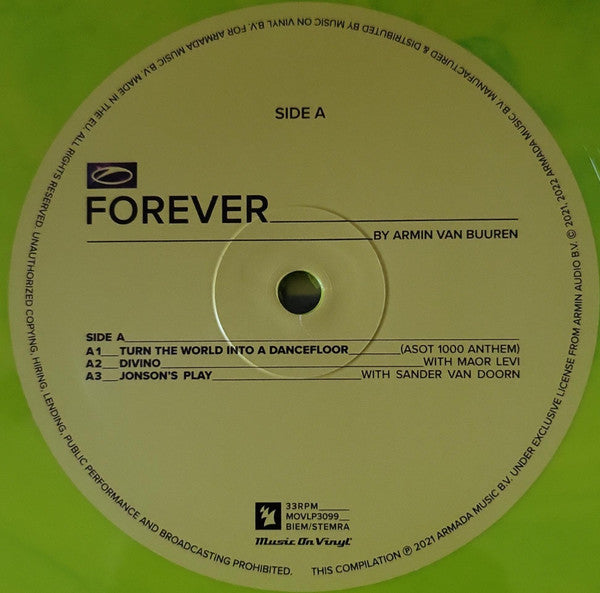 Armin van Buuren : A State Of Trance Forever (Extended Versions) (2xLP, Comp, Ltd, Num)