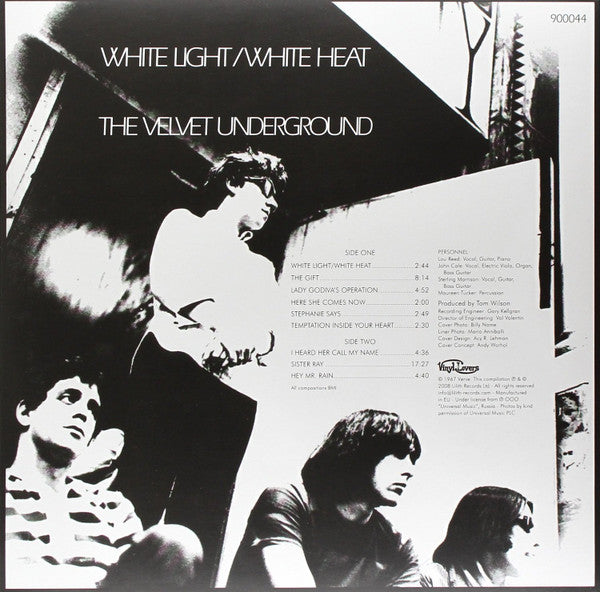The Velvet Underground : White Light/White Heat (LP, Album, RE, 180)