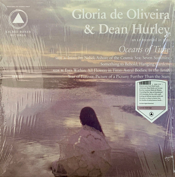 Gloria Endres de Oliveira & Dean Hurley : Oceans Of Time (LP, Album, Ltd, Lav)