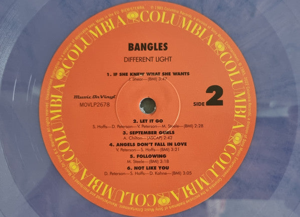 Bangles : Different Light (LP, Album, Ltd, Num, RE, Pin)
