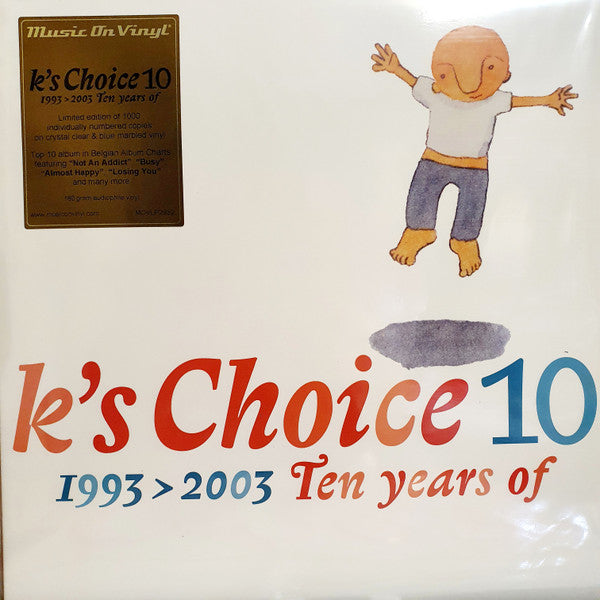 K's Choice : 10 (1993 > 2003, Ten Years Of) (2xLP, Comp, Ltd, Num, Cry)