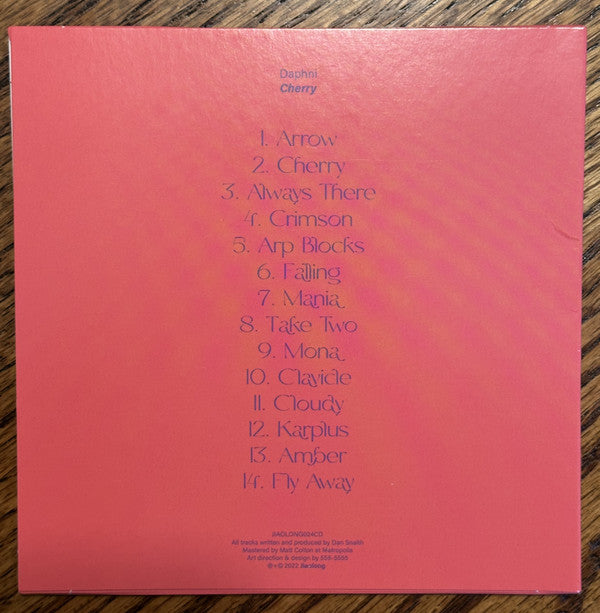 Daphni : Cherry (CD, Album)