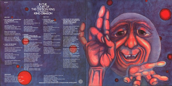 King Crimson : In The Court Of The Crimson King (LP, Album, RE, 200)
