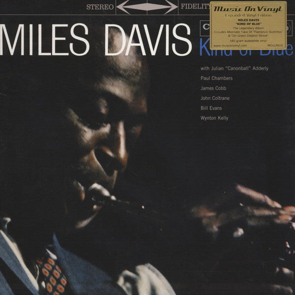 Miles Davis : Kind Of Blue (2xLP, Album, RE, RM, 180)