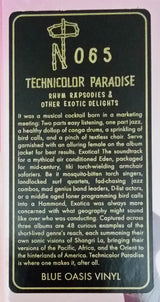 Various : Technicolor Paradise: Rhum Rhapsodies & Other Exotic Delights (3xLP, Comp, RE, Blu + Box)