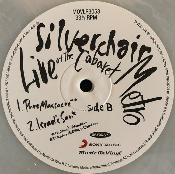 Silverchair : Live At The Cabaret Metro (LP, RSD, Ltd, Num, RE, Cle)