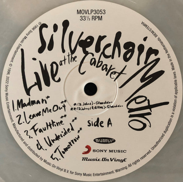 Silverchair : Live At The Cabaret Metro (LP, RSD, Ltd, Num, RE, Cle)