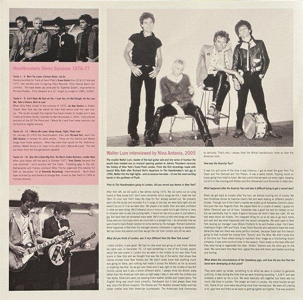 The Heartbreakers (2) : The L.A.M.F. Demo Sessions (LP, RSD, Comp, Ltd, Mag)