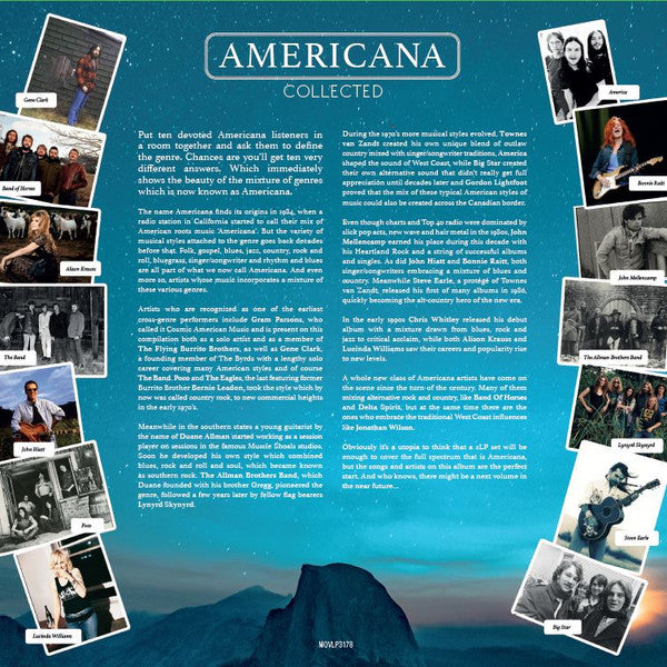 Various : Americana Collected (2xLP, Comp, Ltd, Num, Red)