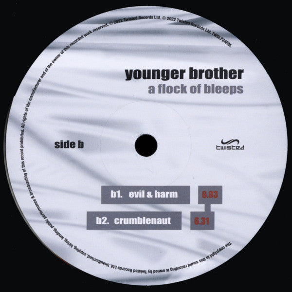 Younger Brother : A Flock Of Bleeps (2xLP, Album, RE, RM)