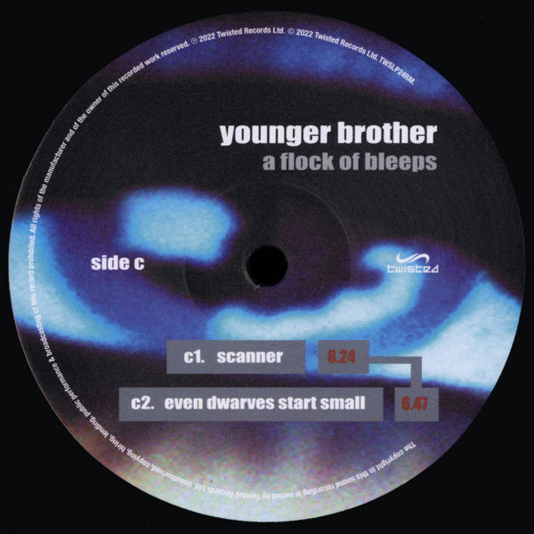 Younger Brother : A Flock Of Bleeps (2xLP, Album, RE, RM)